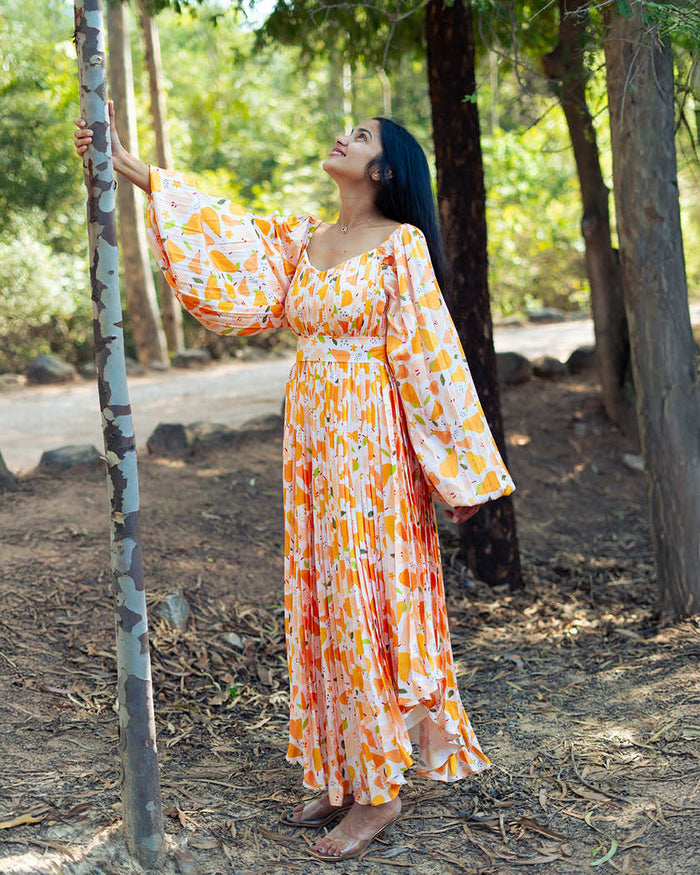 Maxi Orange Abstract