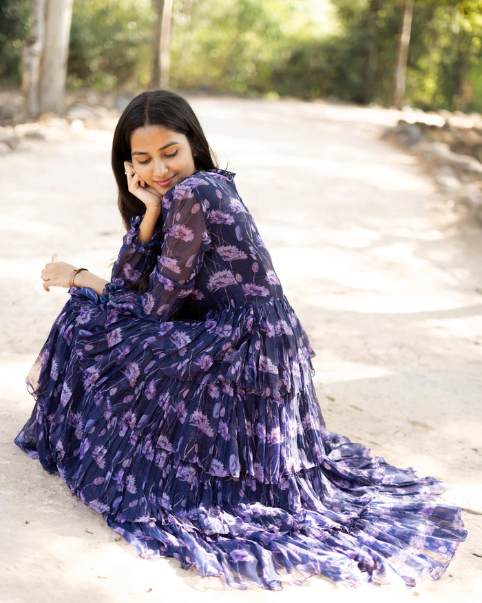 Maxi Navy Purple