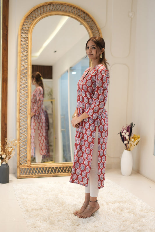 Maxi Rust Medallion
