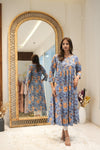 Maxi Periwinkle Floral