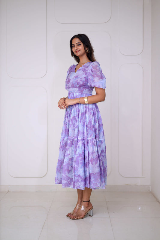 Midi Lavender Floral