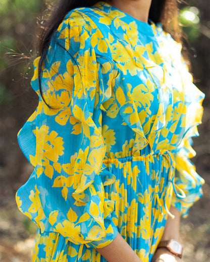Maxi Turquoise Yellow