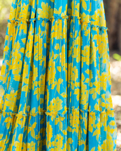 Maxi Turquoise Yellow