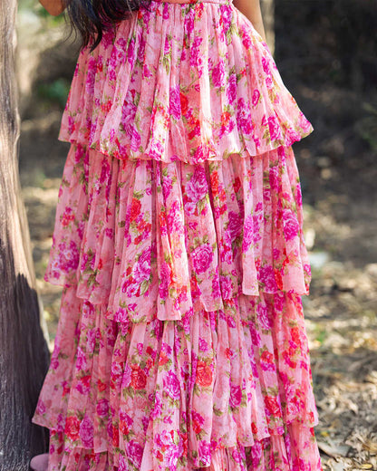 Maxi Pink Floral