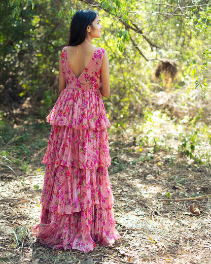 Maxi Pink Floral