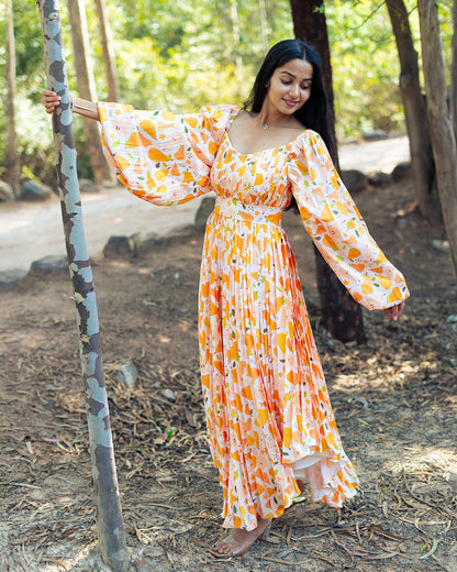 Maxi Orange Abstract