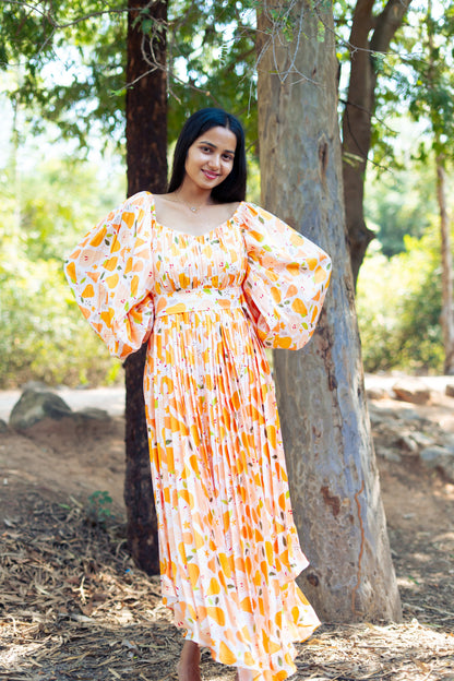 Maxi Orange Abstract