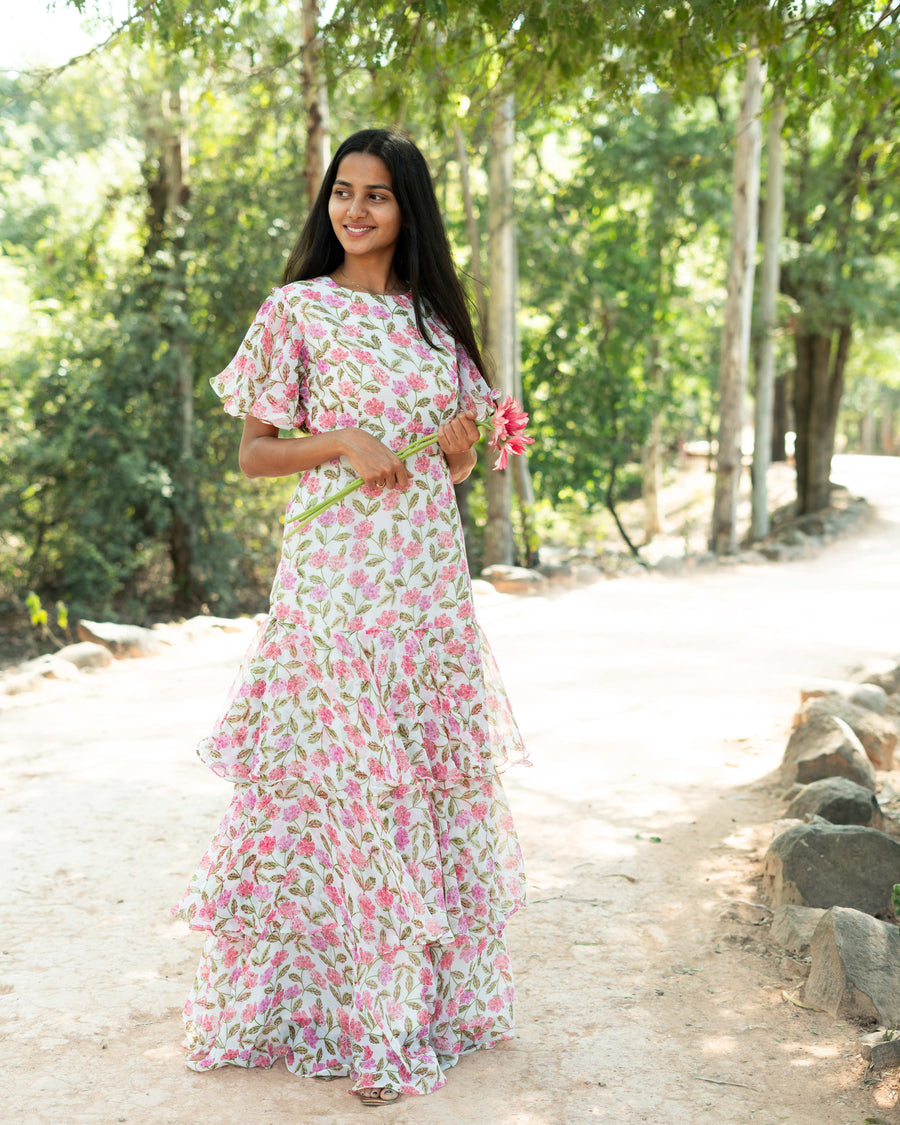 Maxi Ivory Floral