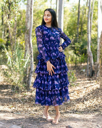 Maxi Navy Purple