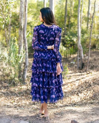 Maxi Navy Purple