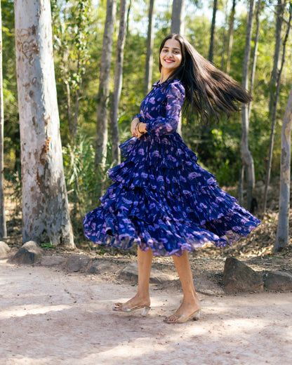 Maxi Navy Purple