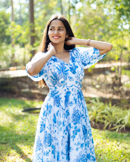 Maxi Blue Floral