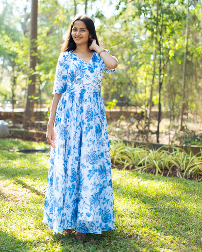 Maxi Blue Floral