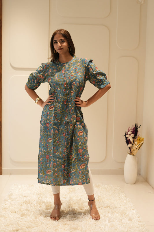 Maxi Teal Paisley