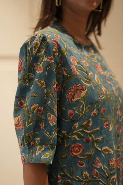 Maxi Teal Paisley