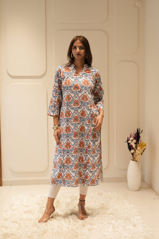 Maxi Terracotta Blue