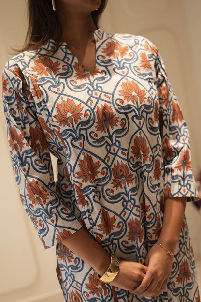 Maxi Terracotta Blue