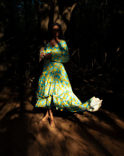 Maxi Lemon Turquoise