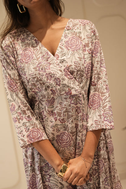Maxi Mauve Paisley