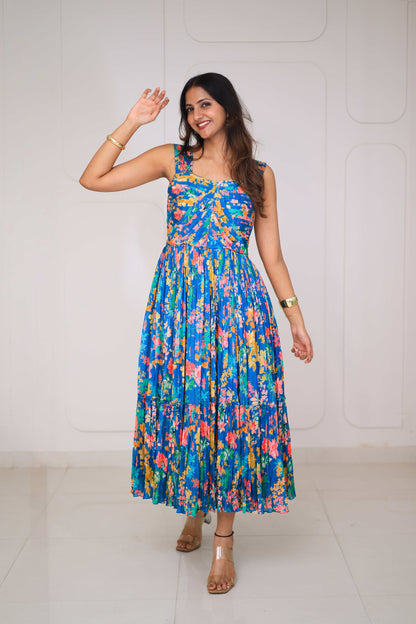 Midi Cobalt Multifloral