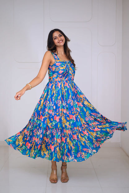 Midi Cobalt Multifloral