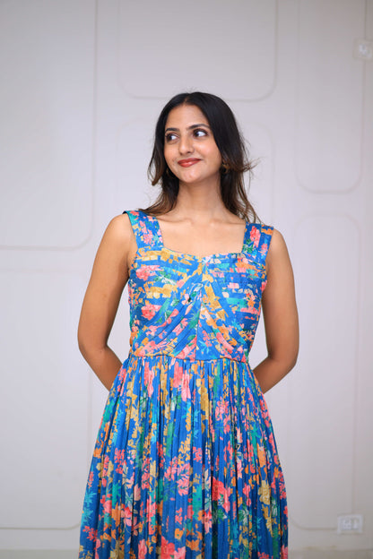 Midi Cobalt Multifloral