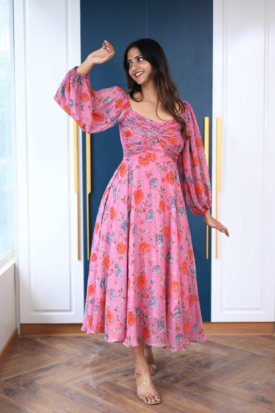 Maxi Pink Floral