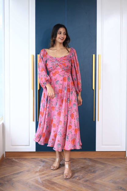 Maxi Pink Floral