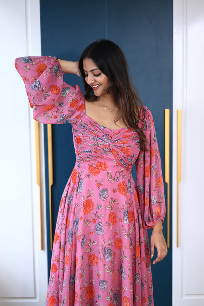 Maxi Pink Floral