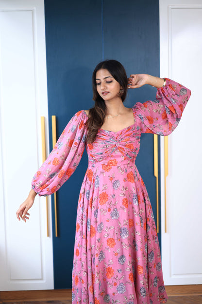 Maxi Pink Floral