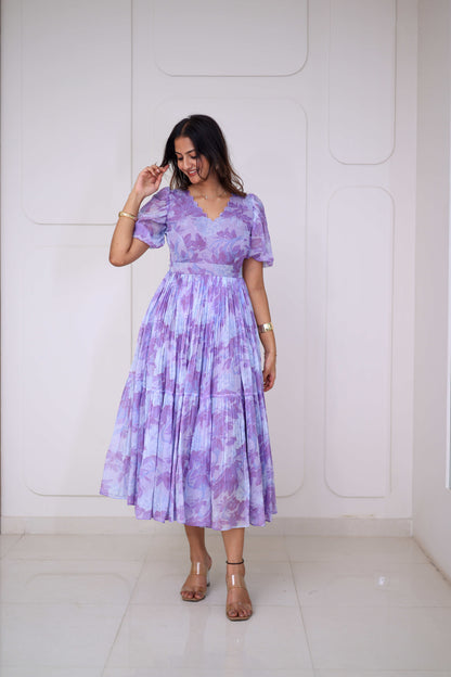 Midi Lavender Floral
