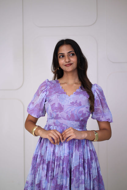 Midi Lavender Floral