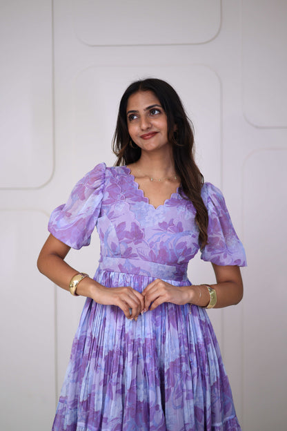Midi Lavender Floral