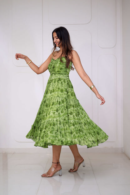 Midi Lime Floral