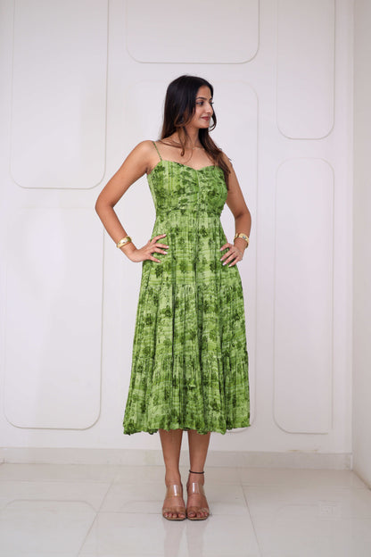Midi Lime Floral