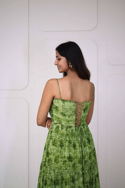Midi Lime Floral