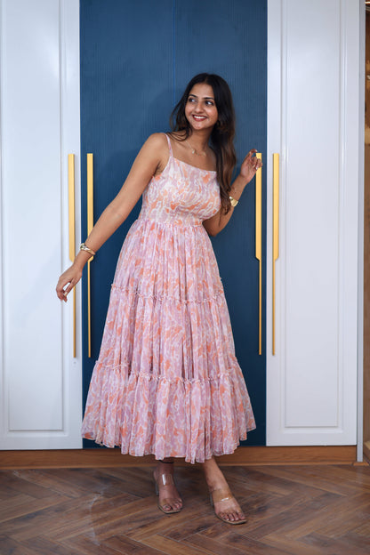 Maxi Blush Abstract