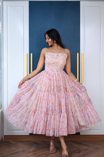 Maxi Blush Abstract
