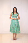Midi Turquoise Floral