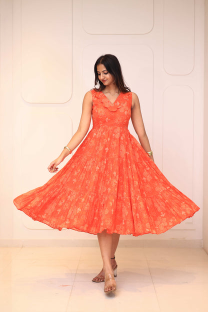 Midi Coral Gold