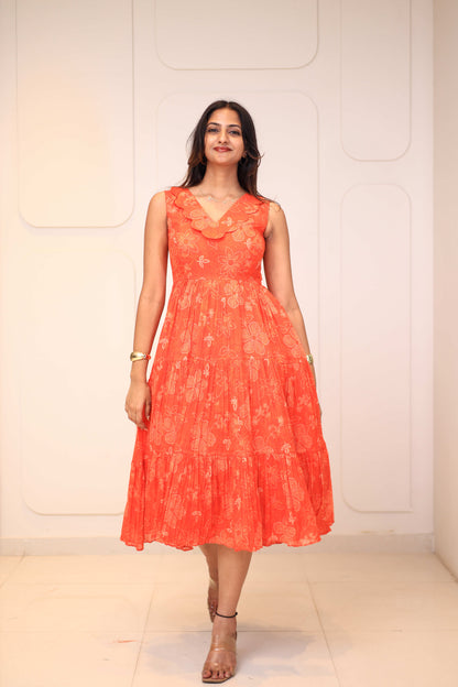 Midi Coral Gold