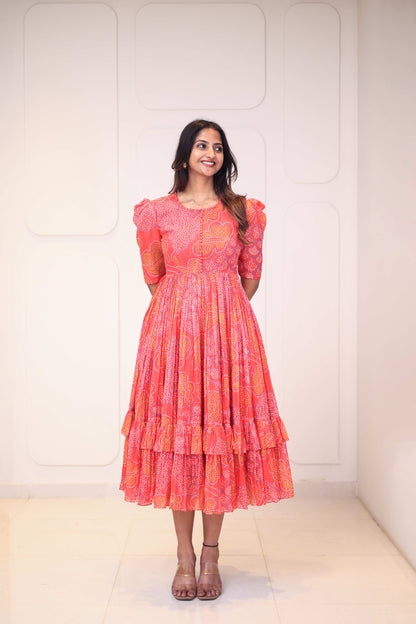 Midi Coral Multicolor
