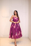 Midi Plum Floral